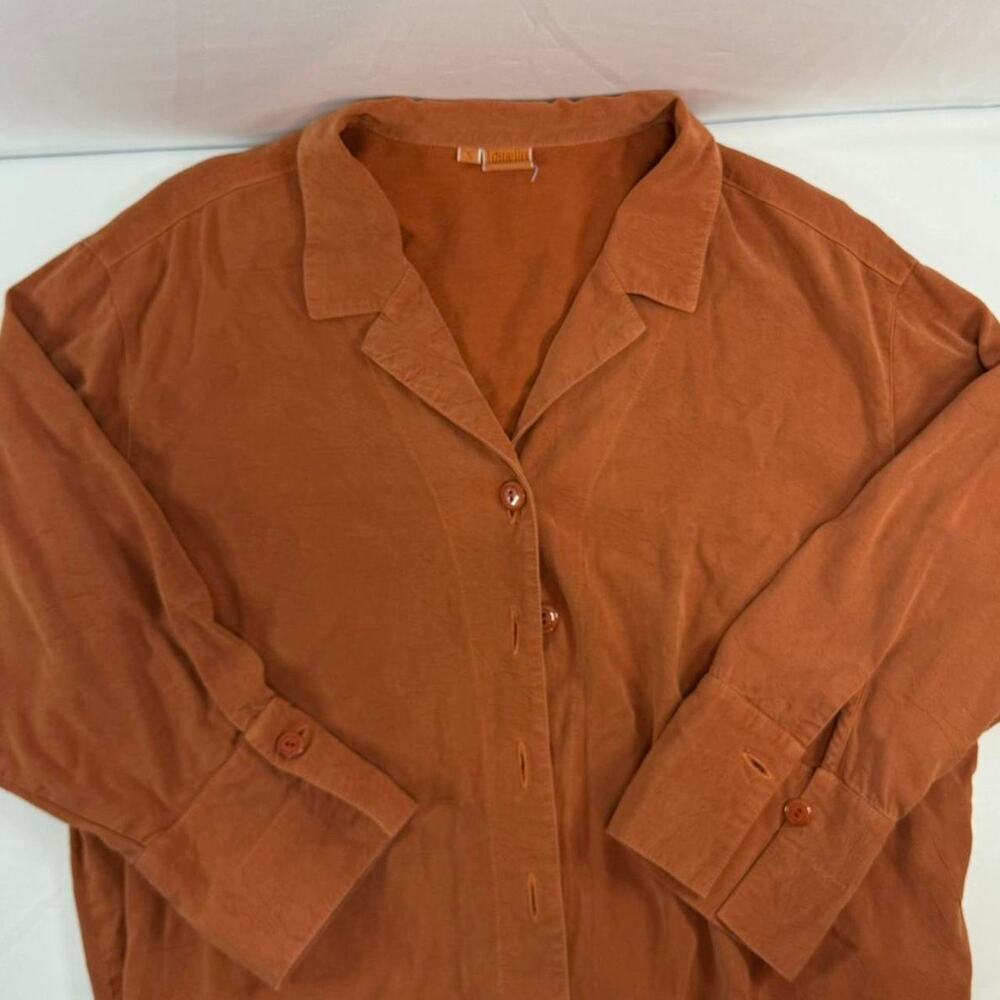Tianello Button Up Shirt Really Good Material Retail For About $130+ Size S - Picture 1 of 6